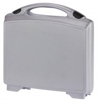 Xtrabag100 Compact Plastic Case grey with black catches