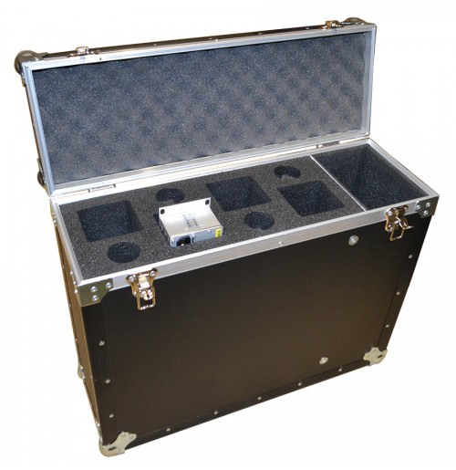 Case for 4x Riedel RCP1028 and 4x mics