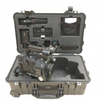 Case and Foam for Sony PXW-FS7 Camera and SmartHD 502 Monitor + Sony A7S2 Camera to fit Peli 1510, Part of A 2 Case Set