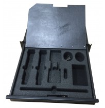 Foam for 2X SHURE ULX-D SET to fit 2U Drawer