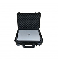 Case And Foam Insert For Two HP 7265NGW Laptops On Top Of Each Other