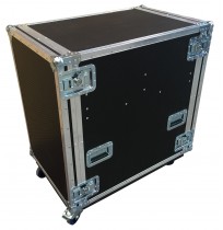18U Rack Case with 11U Rack Metal Sleeve and drawer