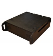 3U Plywood Rack Sleeve with front and back cover lids