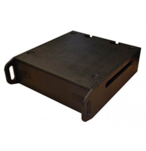 3U Plywood Rack Sleeve with front and back cover lids