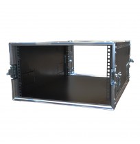 6U Rack Case with quick access Side Flap