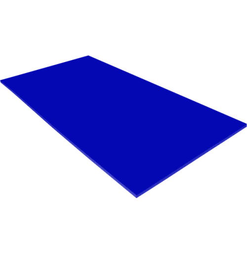 Foam cut to size Split Colours LD45 Black Top / Blue #864968