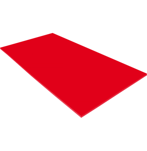Foam cut to size Split Colours LD45 Black Top / Red #1048309